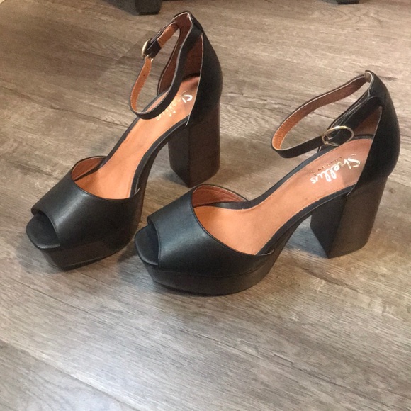 Shellys London CAMDEN Platform Heels - Picture 6 of 7